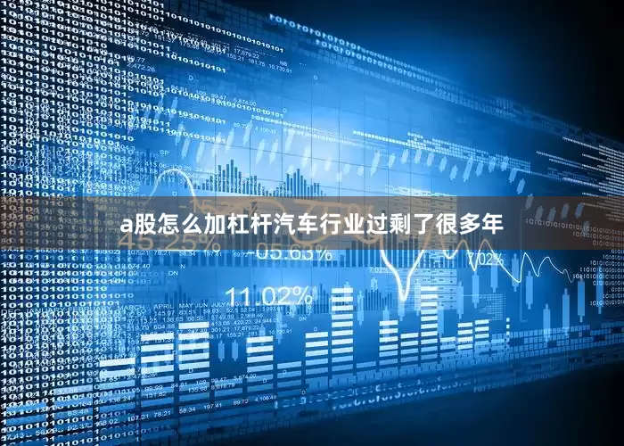 a股怎么加杠杆汽车行业过剩了很多年