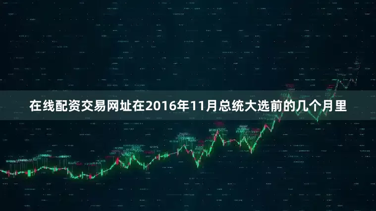在线配资交易网址在2016年11月总统大选前的几个月里